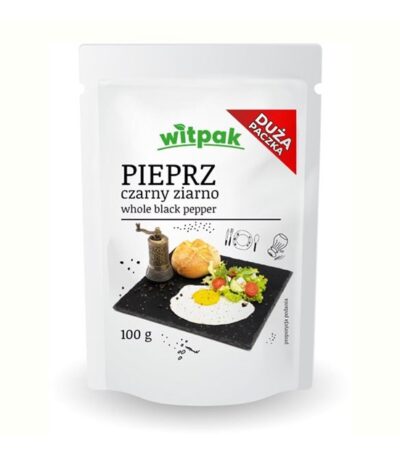 Pieprz czarny ziarno 100g WITPAK