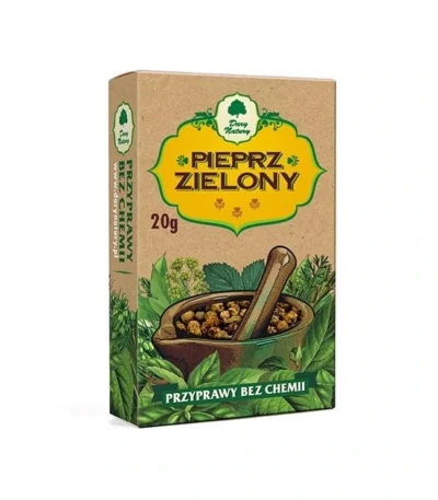 Pieprz zielony 20g DARY NATURY