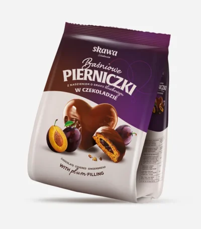 Pierniczki w czekoladzie śliwkowe 150g SKAWA