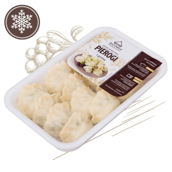 Pierogi z gęsiną 400g BACÓWKA