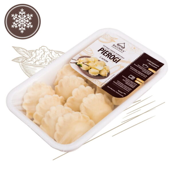 Pierogi z serem 400g BACÓWKA