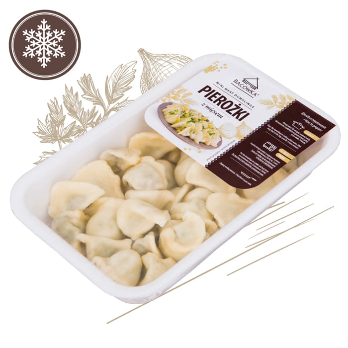Pierożki z mięsem 400g BACÓWKA Pierożki z mięsem 400g BACÓWKA