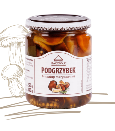 Podgrzybek brunatny marynowany 250g BACÓWKA