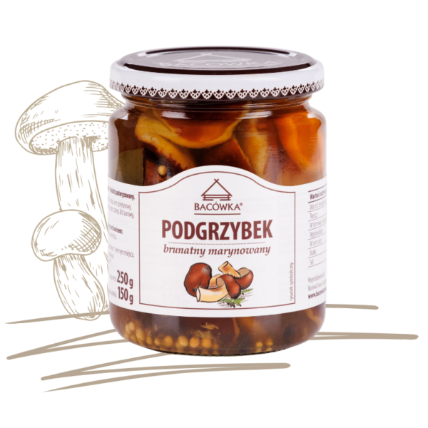 Podgrzybek brunatny marynowany 250g BACÓWKA