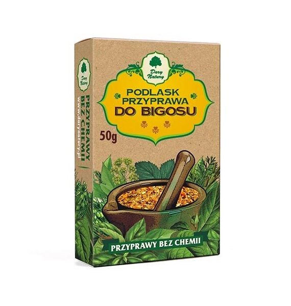 Podlaska przyprawa do bigosu 50g DARY NATURY