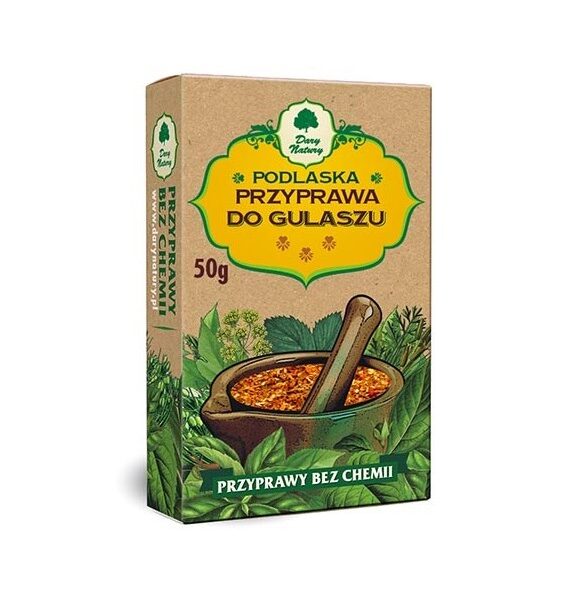 Podlaska przyprawa do gulaszu 50g DARY NATURY