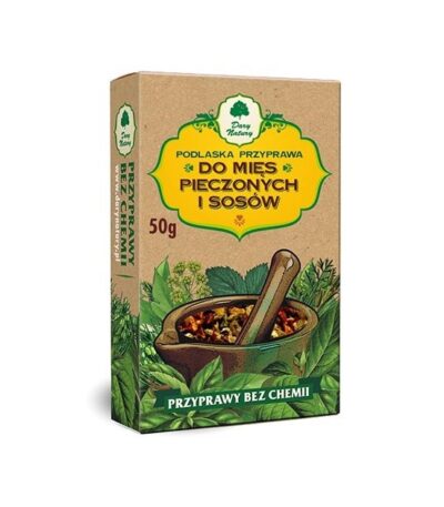 Podlaska przyprawa do mięs piecz i sosów 50g DARY NATURY