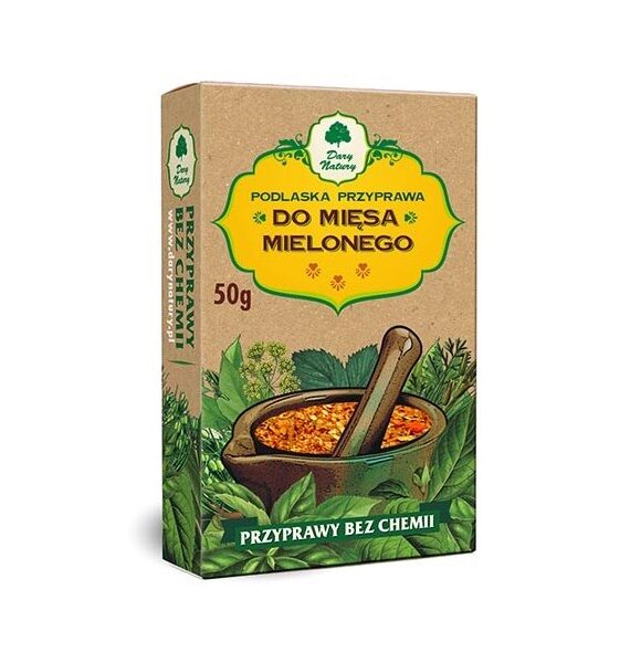 Podlaska przyprawa do mięsa mielonego 50g DARY NATURY