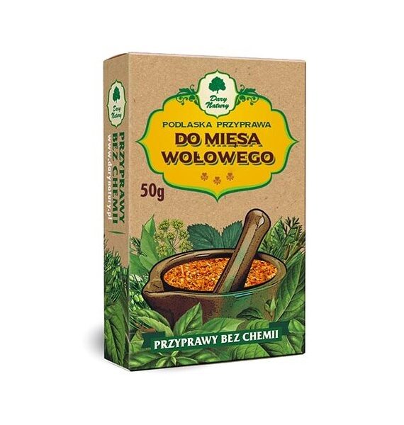 Podlaska przyprawa do mięsa wołowego 50g DARY NATURY