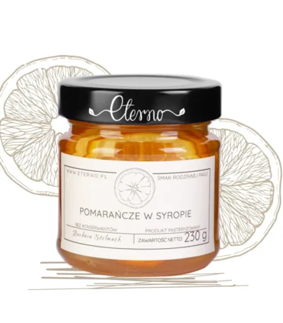 Pomarańcze w syropie 230g ENTERO
