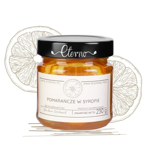 Pomarańcze w syropie 230g ENTERO