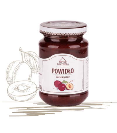 Powidło śliwkowe 200g BACÓWKA