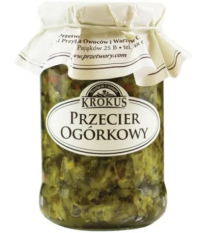 Przecier ogórkowy 340g KROKUS