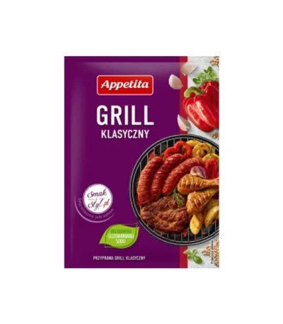 Przyprawa do grilla klasyczna 20g APPETITA