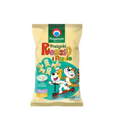 Przysnack Reksio i Rysio prażynki o smaku fromage 90 FELIX