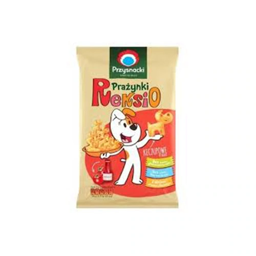 Przysnack Reksio prażynki ketchupowe 90g FELIX Przysnack Reksio prażynki ketchupowe 90g FELIX