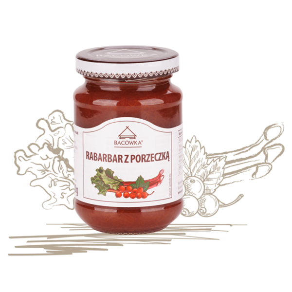 Rabarbar z porzeczką 200g BACÓWKA