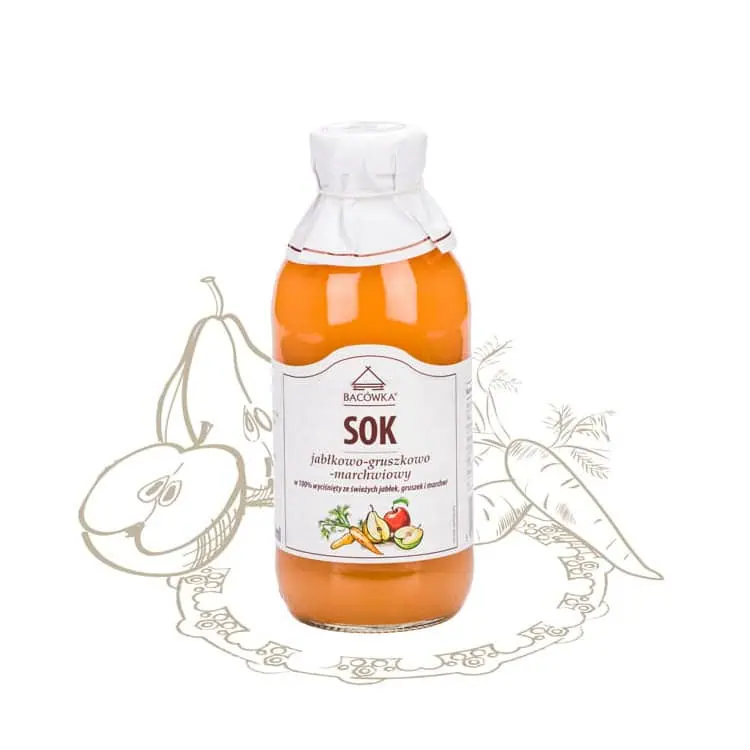 SOK JABLKOWO GRUSZKOWO MARCHWIOWY SOK JABLKOWO GRUSZKOWO MARCHWIOWY