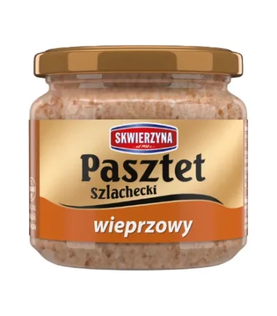 Skwierzyna Pasztet szlachecki wieprzowy w słoiku 160g SANTE