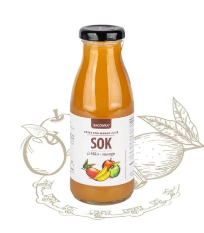 Sok jabłko mango 250 ml BACÓWKA