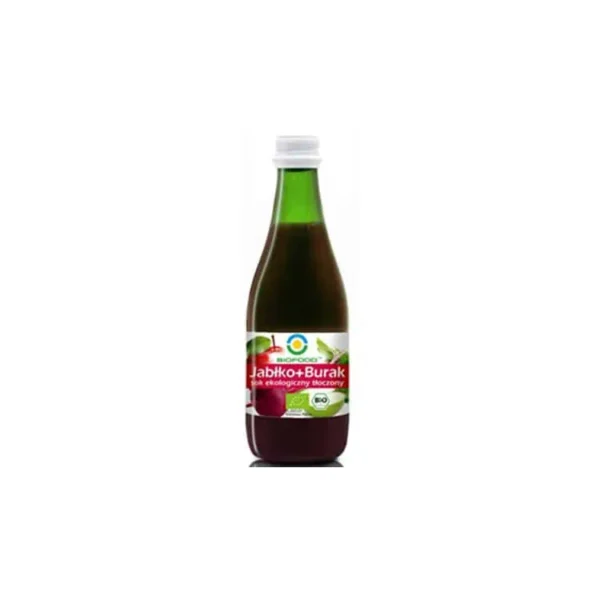 Sok jablkowo buraczkowy NFC 300ml BIOFOOD