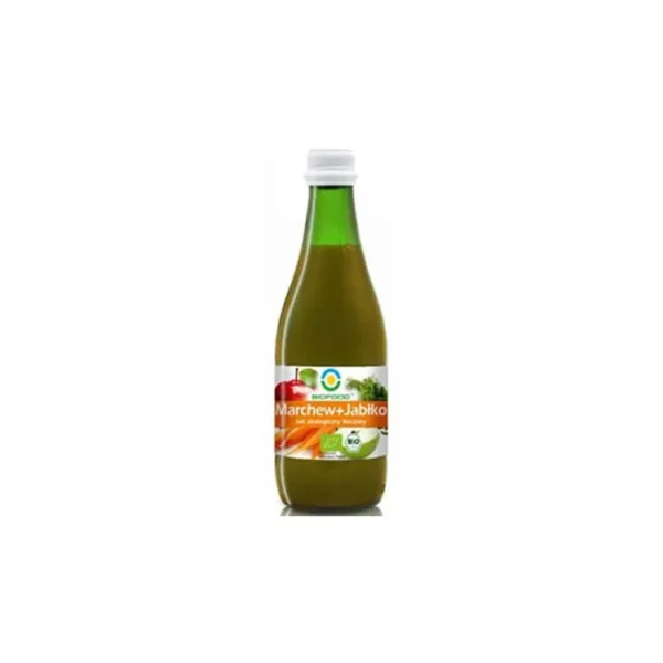 Sok jabłkowo marchwiowy NFC 300ml BIOFOOD
