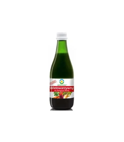 Sok wielowarzywny kiszony NFC bio 300ml BIOFOOD