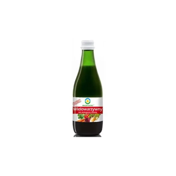 Sok wielowarzywny kiszony NFC bio 300ml BIOFOOD