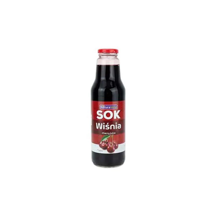 Sok z wiśni 750ml NATURAVENA Sok z wiśni 750ml NATURAVENA