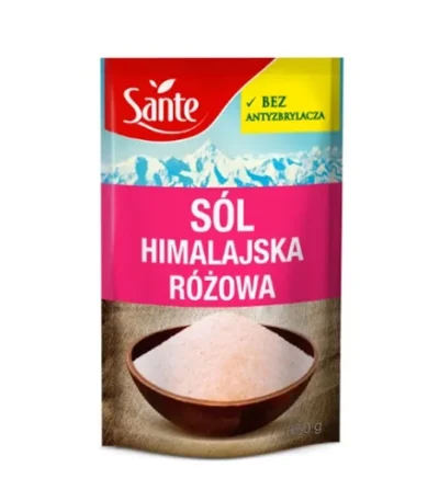 Sól Himalajska różowa 350g SANTE