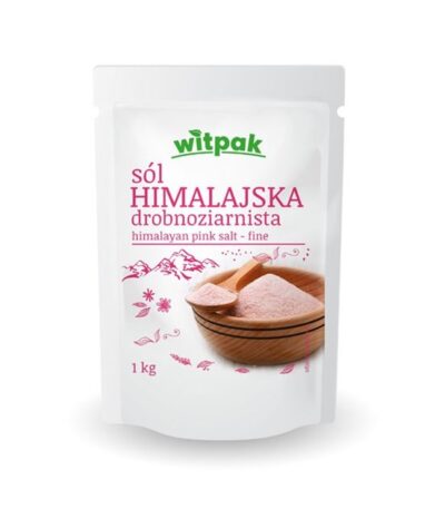 Sól himalajska drobnoziarnista 1kg WITPAK