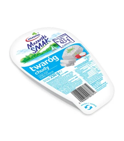 Twaróg chudy KLINEK 250g MAZURSKI SMAK