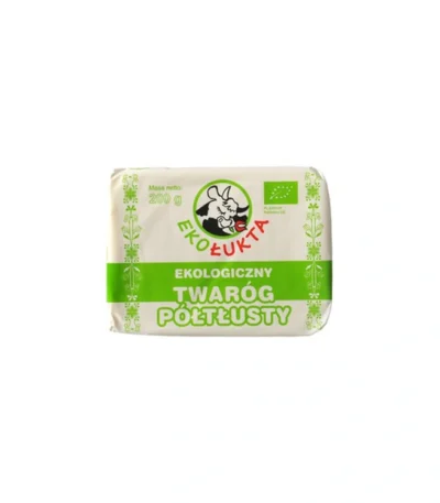 Twaróg półtłusty bio 200g EKO ŁUKTA