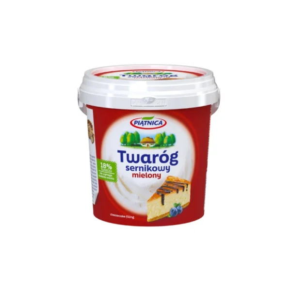 Twaróg sernikowy mielony 1kg PIĄTNICA