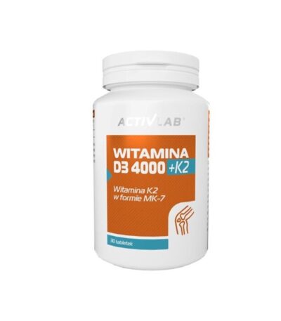 Vitamin D3 4000 + K2 (30 tabletek) ACTIVLAB