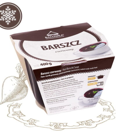 Zupa barszcz czerwony 400g BACÓWKA