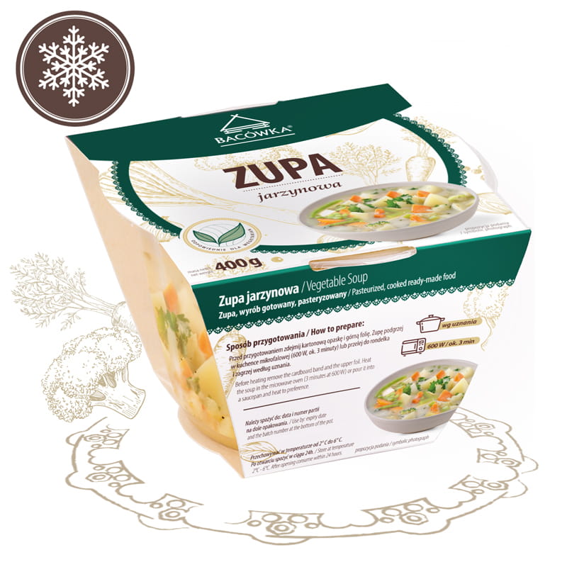 Zupa jarzynowa 400g BACÓWKA Zupa jarzynowa 400g BACÓWKA