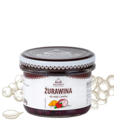 Żurawina do mięs i serów 200g BACÓWKA