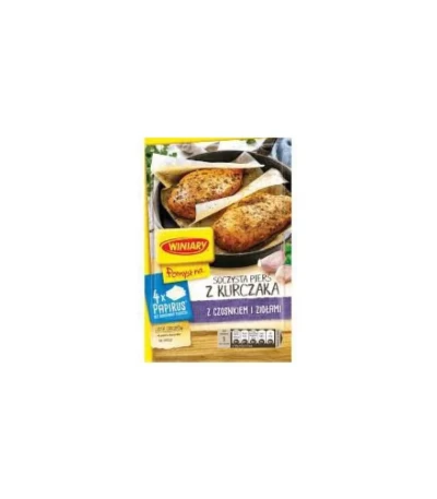 fix winiary 0006 FIX pomysł na soczystego kurczaka z czosnkiem i ziołami 30g WINIARY