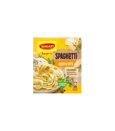 fix winiary 0007 FIX pomysł na Spaghetti 4 sery 31g WINIARY