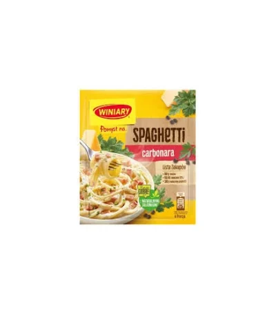 fix winiary 0012 FIX pomysł na spaghetti carbonara 34g WINIARY
