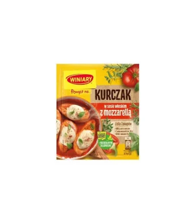 fix winiary 0038 FIX pomysł na kurczaka z mozarellą 35g WINIARY